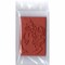 Deep Red Stamps Santa and Snowman Rubber Cling Stamp 2.1 x 3.1 inches